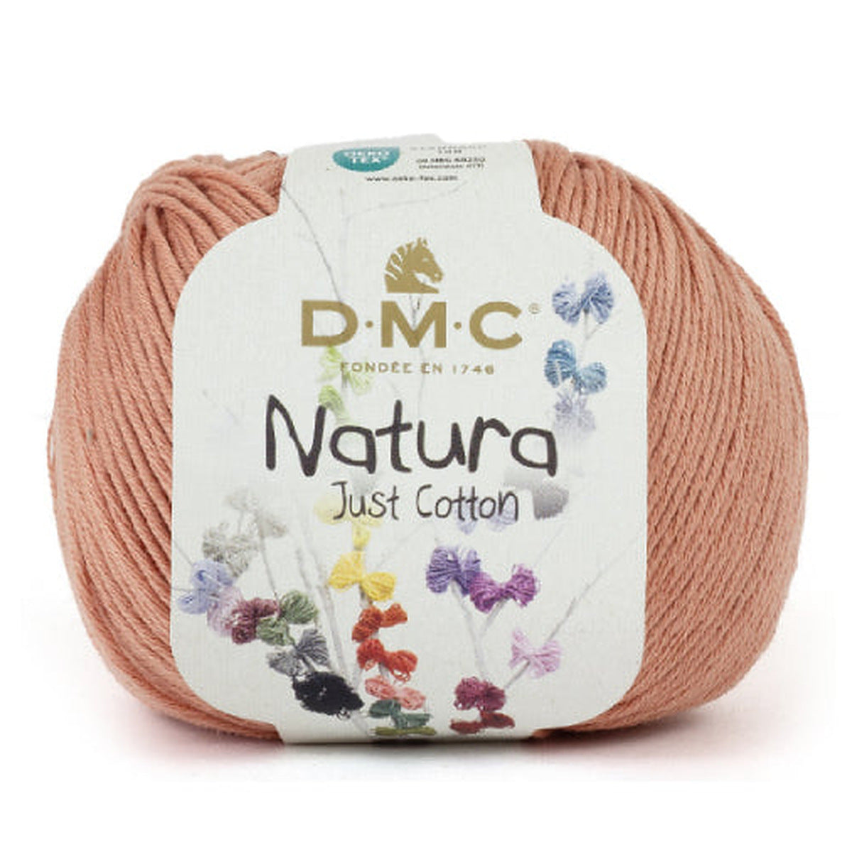 DMC Natura Just Cotton – Fäden für Trikot und Häkelarbeit, 100 % Baumwolle
