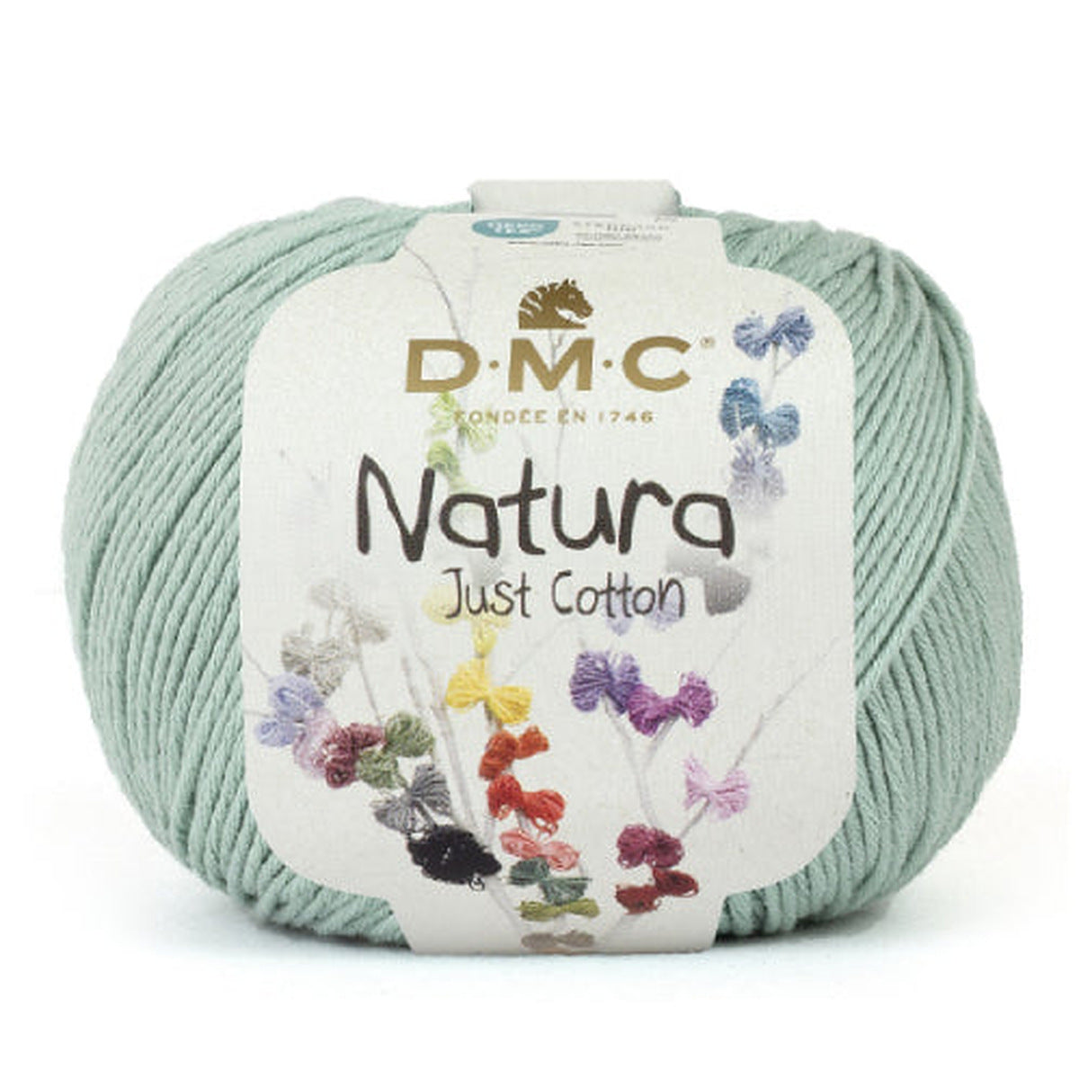 DMC Natura Just Cotton – Fäden für Trikot und Häkelarbeit, 100 % Baumwolle