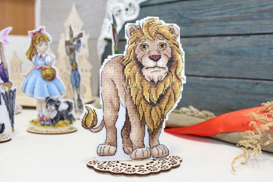 Cross Stitch Kit. Lion - MP Studia SR-828