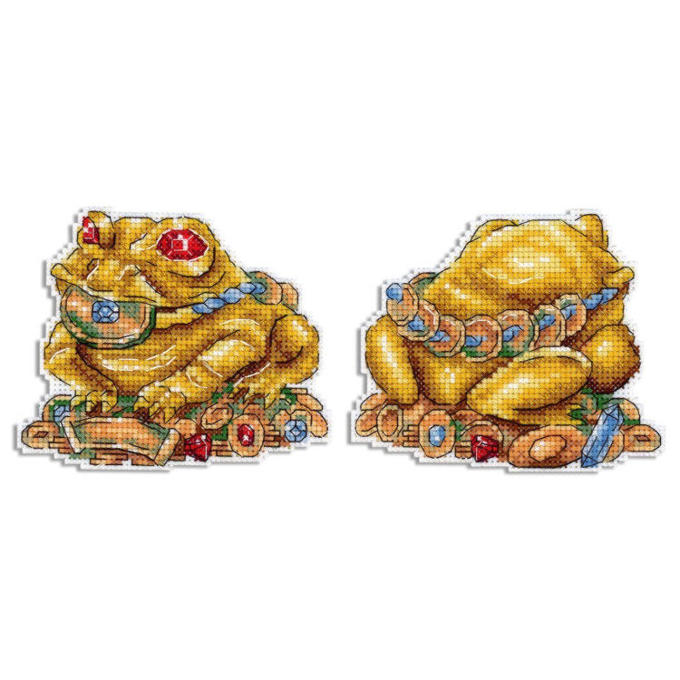 Cross Stitch Kit. Money Toad - MP Studia SR-921