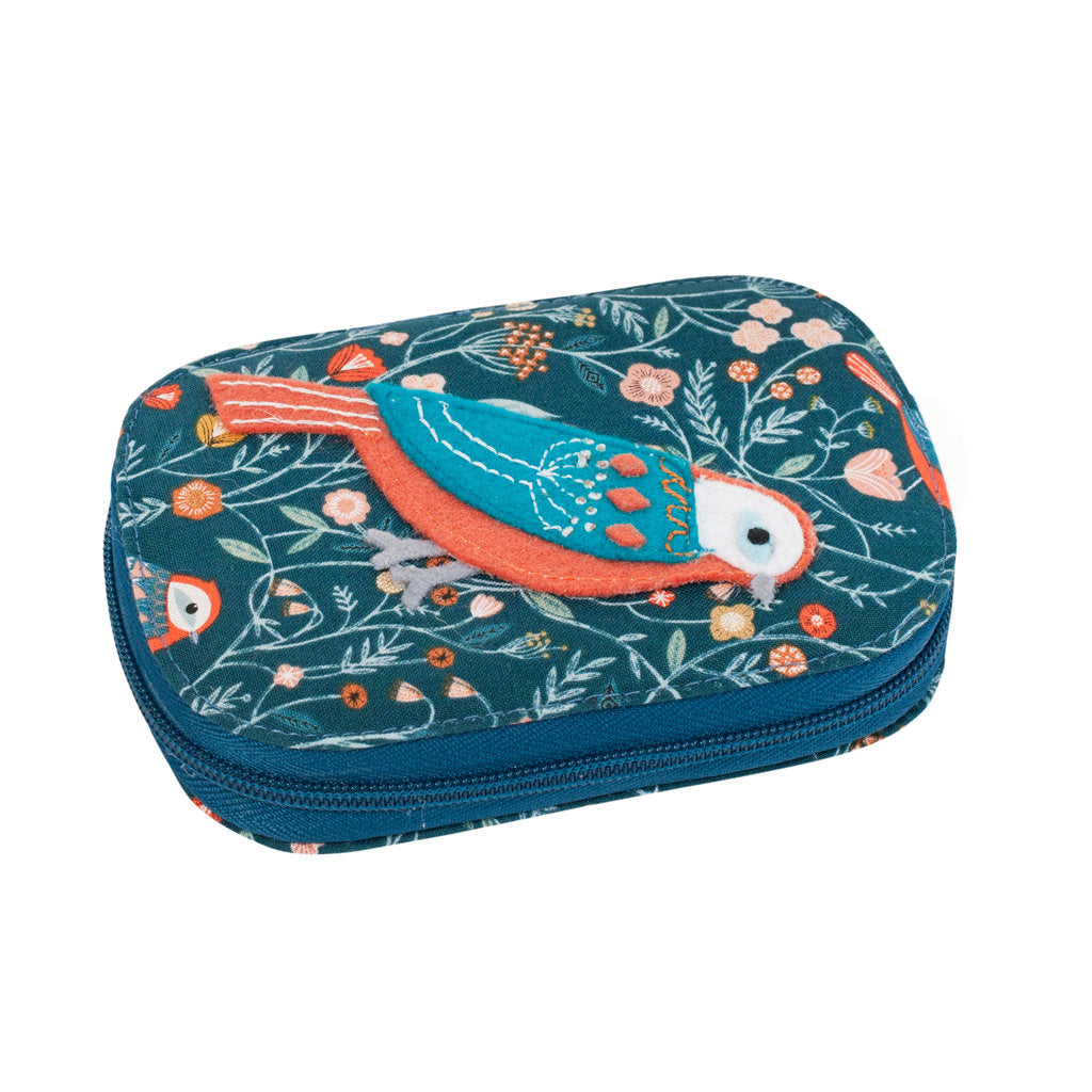 Kit de Costura Portátil 'Aviary' de HobbyGift - Ideal para Arreglos Rápidos