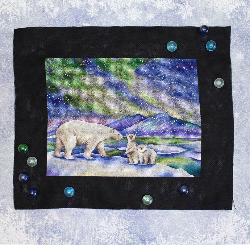 At the North Pole - SNV-820 MP Studio - Cross Stitch Kit