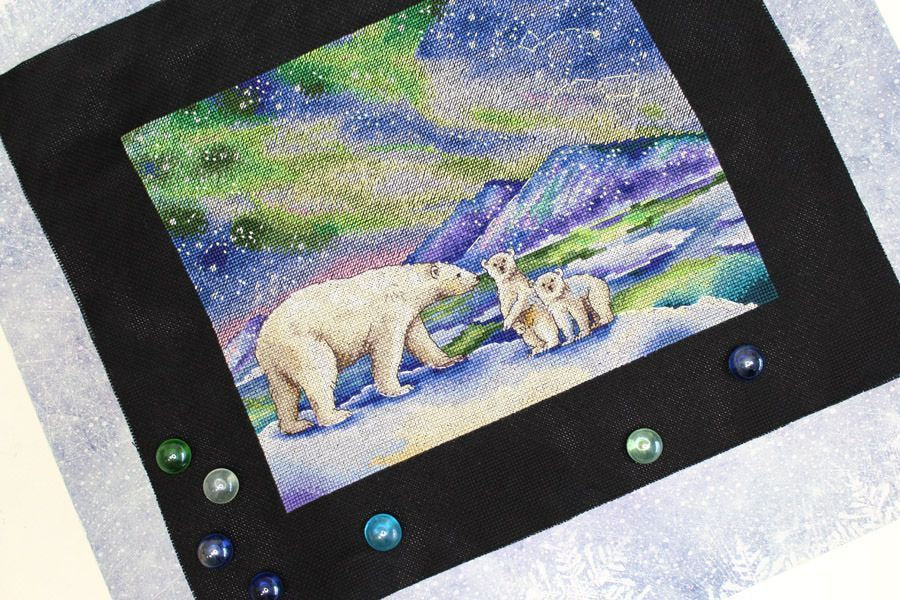 At the North Pole - SNV-820 MP Studio - Cross Stitch Kit