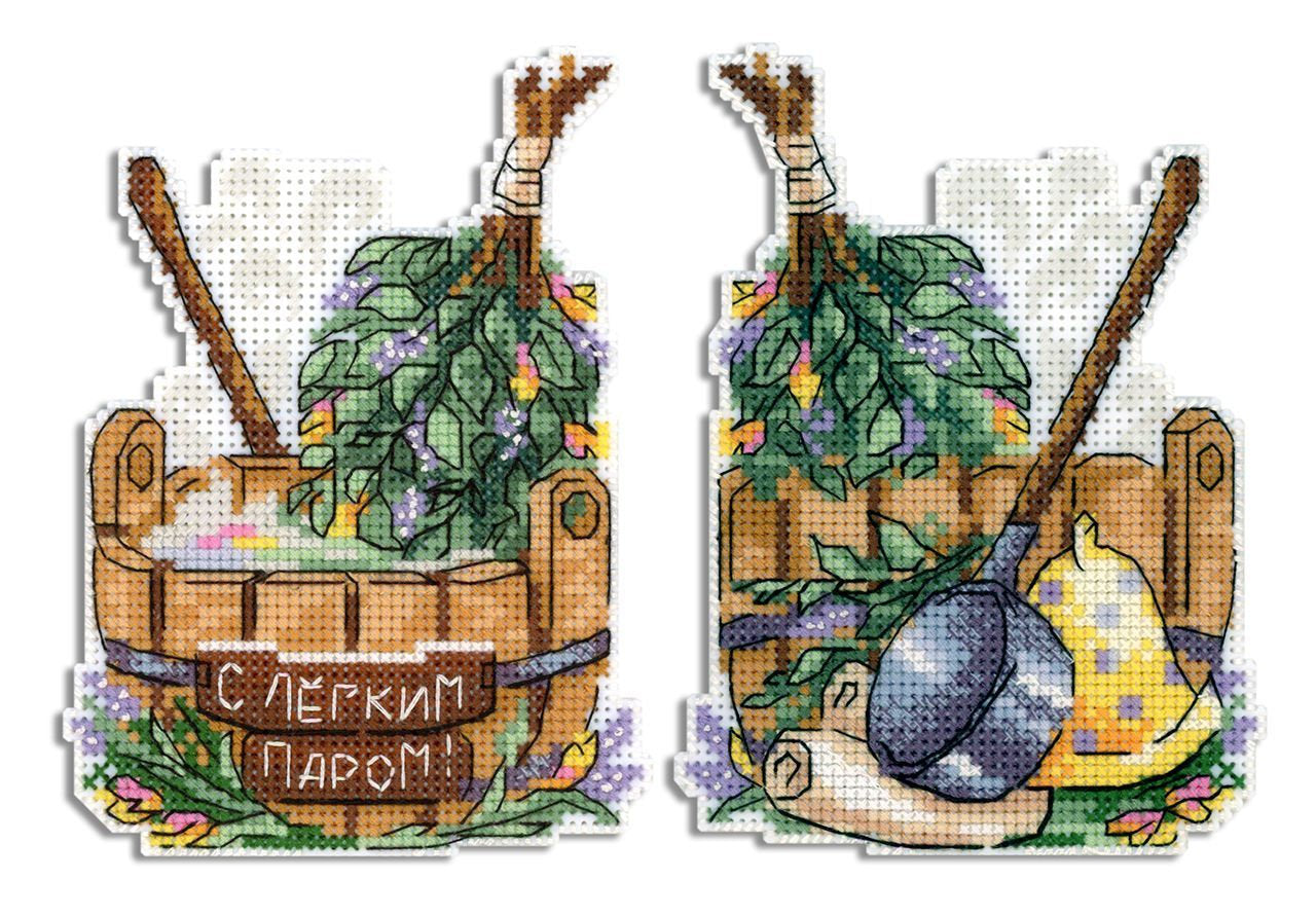 Cross Stitch Kit. Fragrant steam - MP Studio SR-916