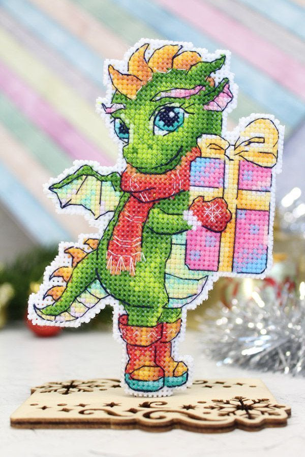 Cross Stitch Kit. Baby Dragon - MP Studia SR-908