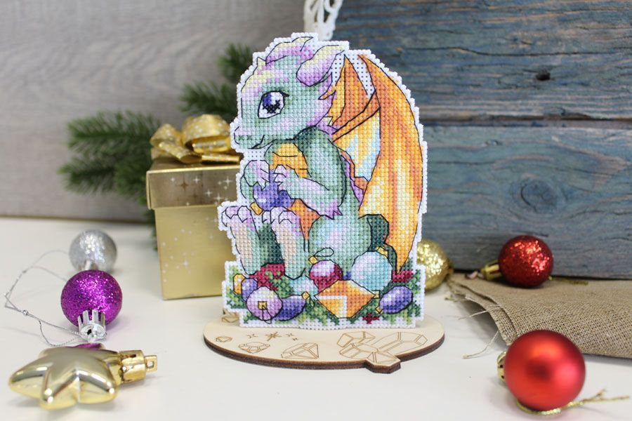 Cross Stitch Kit. New Year Dragon - MP Studia SR-904