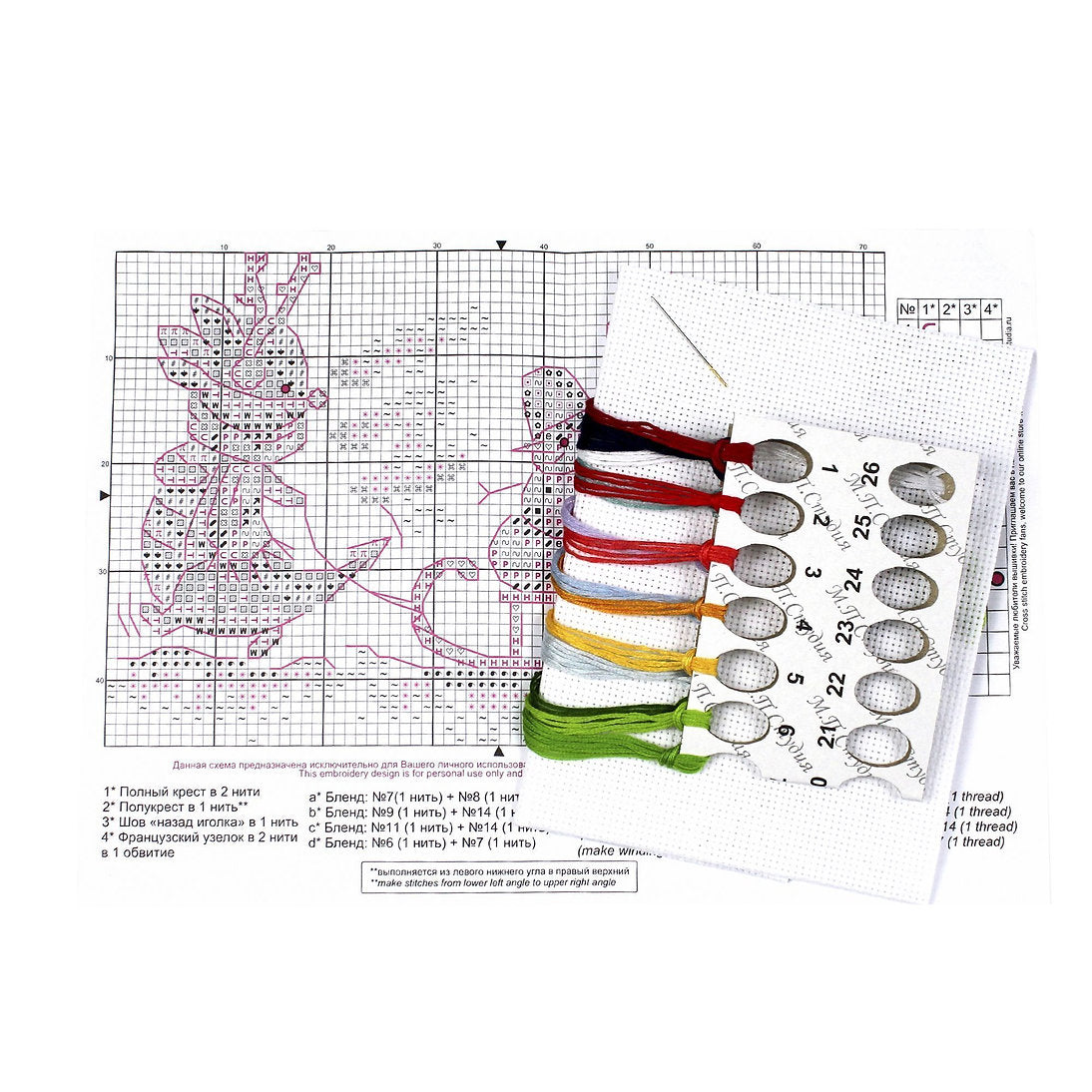 Dragon's fun - SM-754 MP Studia - Kit de punto de cruz