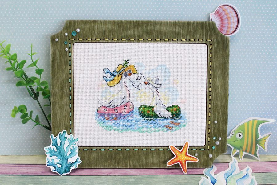 On the sea - SM-738 MP Studia - Cross stitch kit