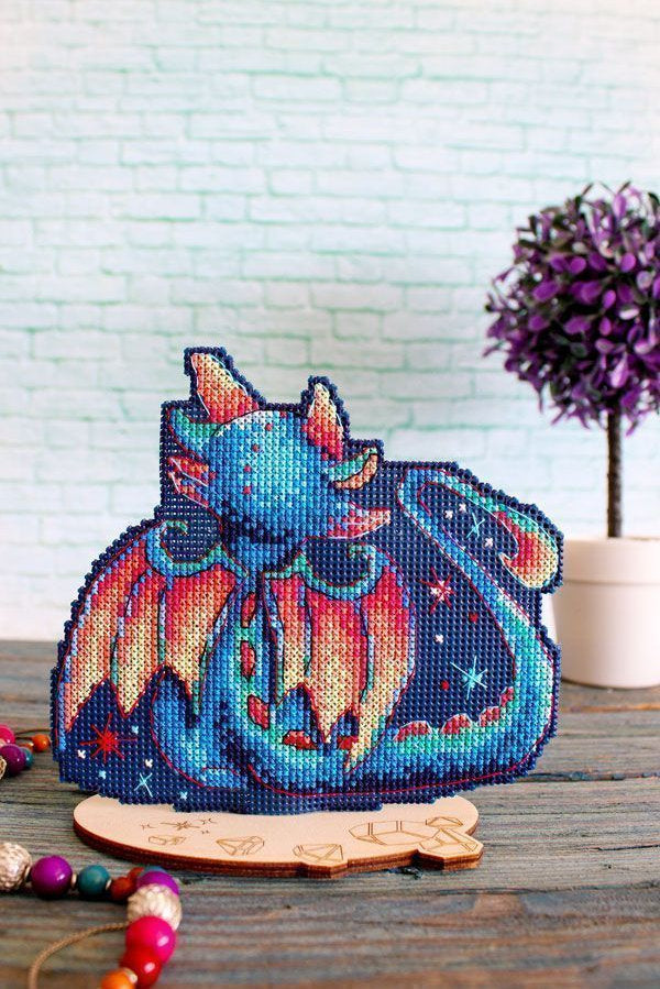 Cross Stitch Kit Twilight Dragon - MP Studia SR-890