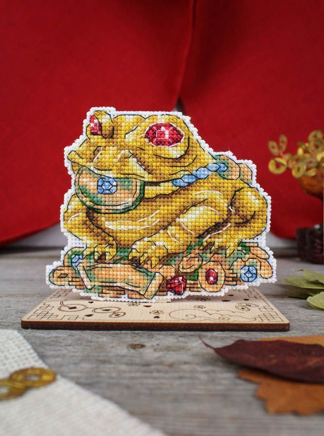 Cross Stitch Kit. Money Toad - MP Studia SR-921