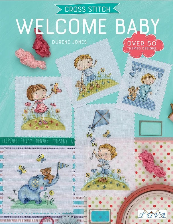 Tuva Magazine 'Welcome Baby' - More than 50 Cross Stitch Patterns for Babies
