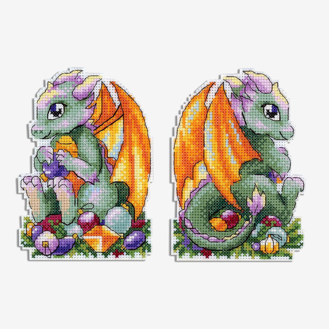 Cross Stitch Kit. New Year Dragon - MP Studia SR-904