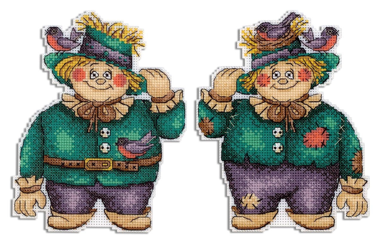 Cross Stitch Kit. Scarecrow - MP Studio SR-830