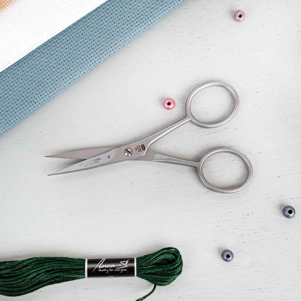 Professional Embroidery Scissors 10 cm by Premax 11395 | High Quality and Performance Tools