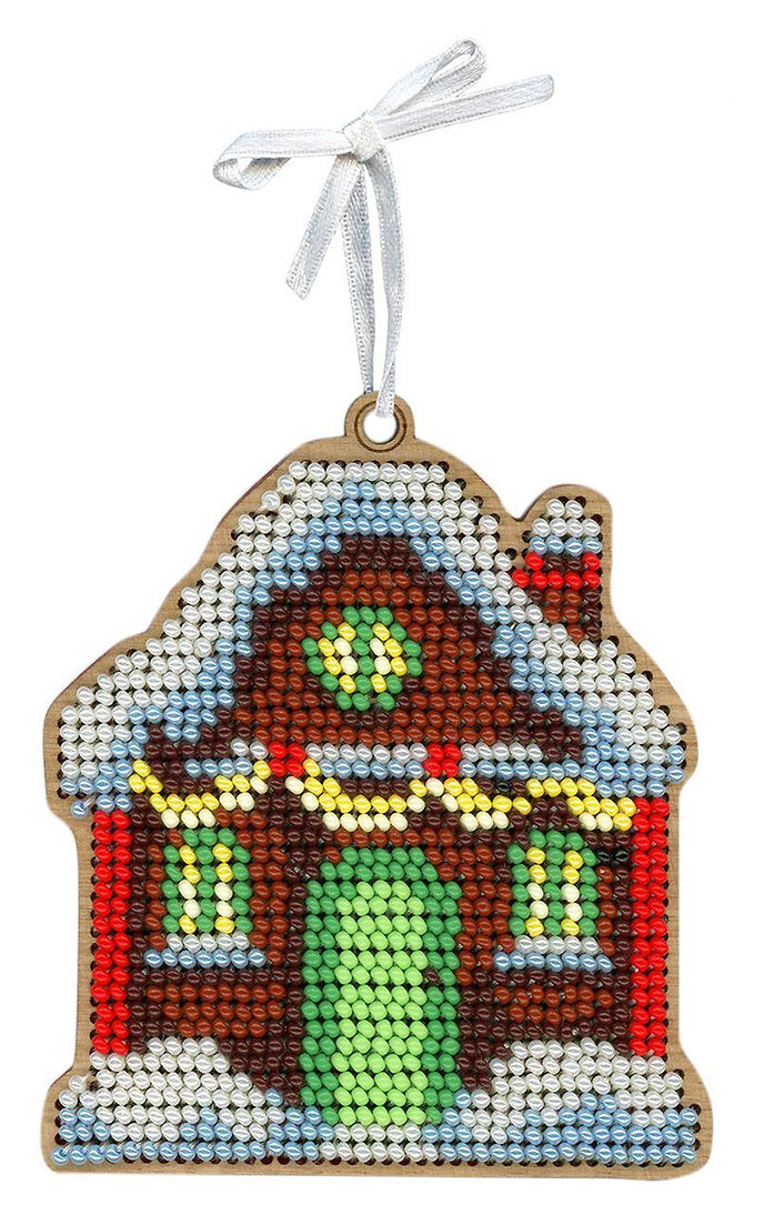 Cozy House. Adorno Navideño - SO-072 MP Studia - Kit con abalo