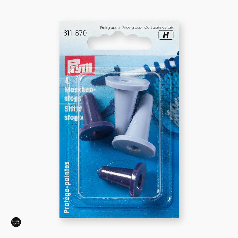 Prym Maschenschutz 611870 – Maschenstopper für Stricknadeln