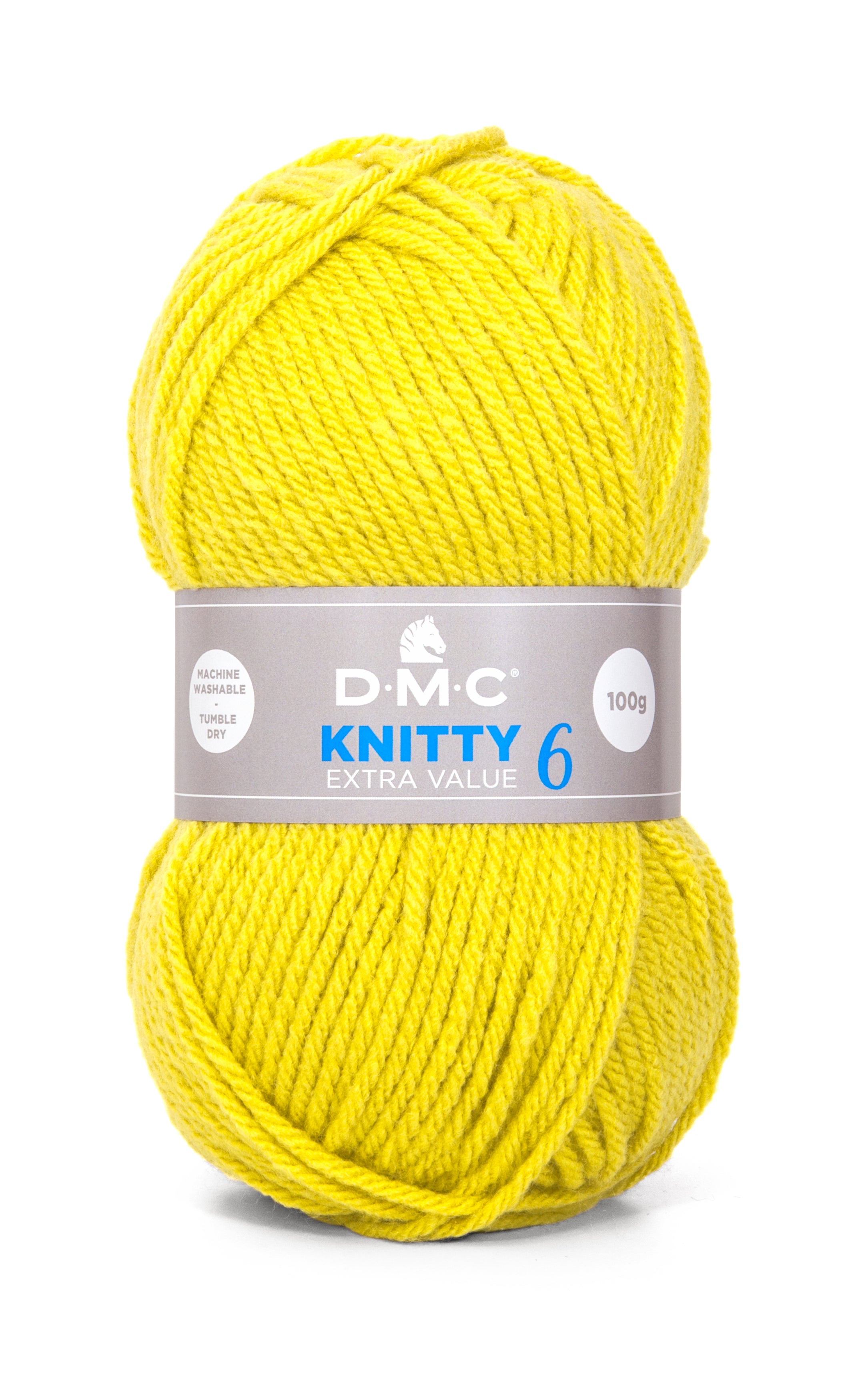 Knitty 6 - Lana Acrílica Gruesa, Suave y Fácil de Cuidar