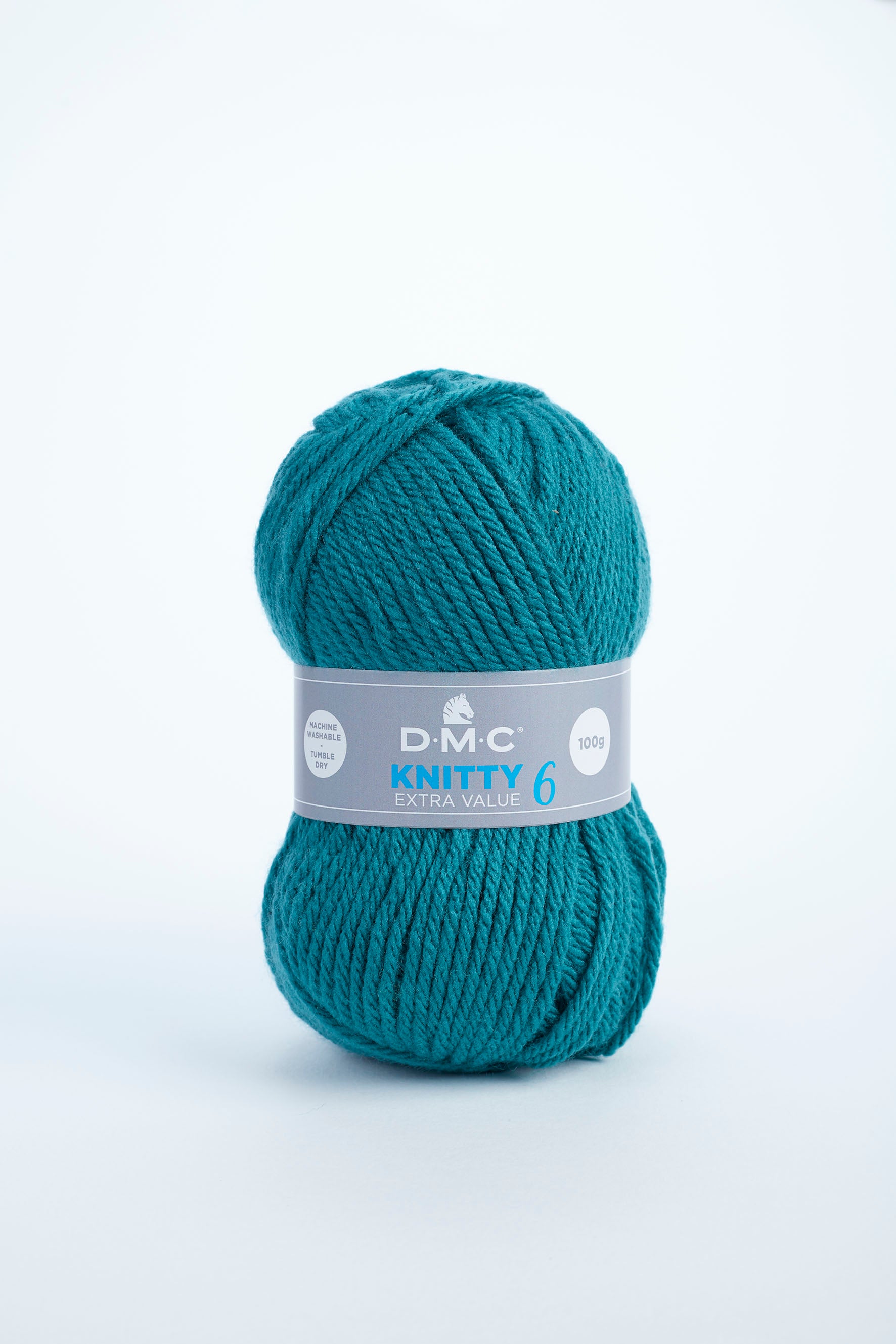 Knitty 6 - Lana Acrílica Gruesa, Suave y Fácil de Cuidar