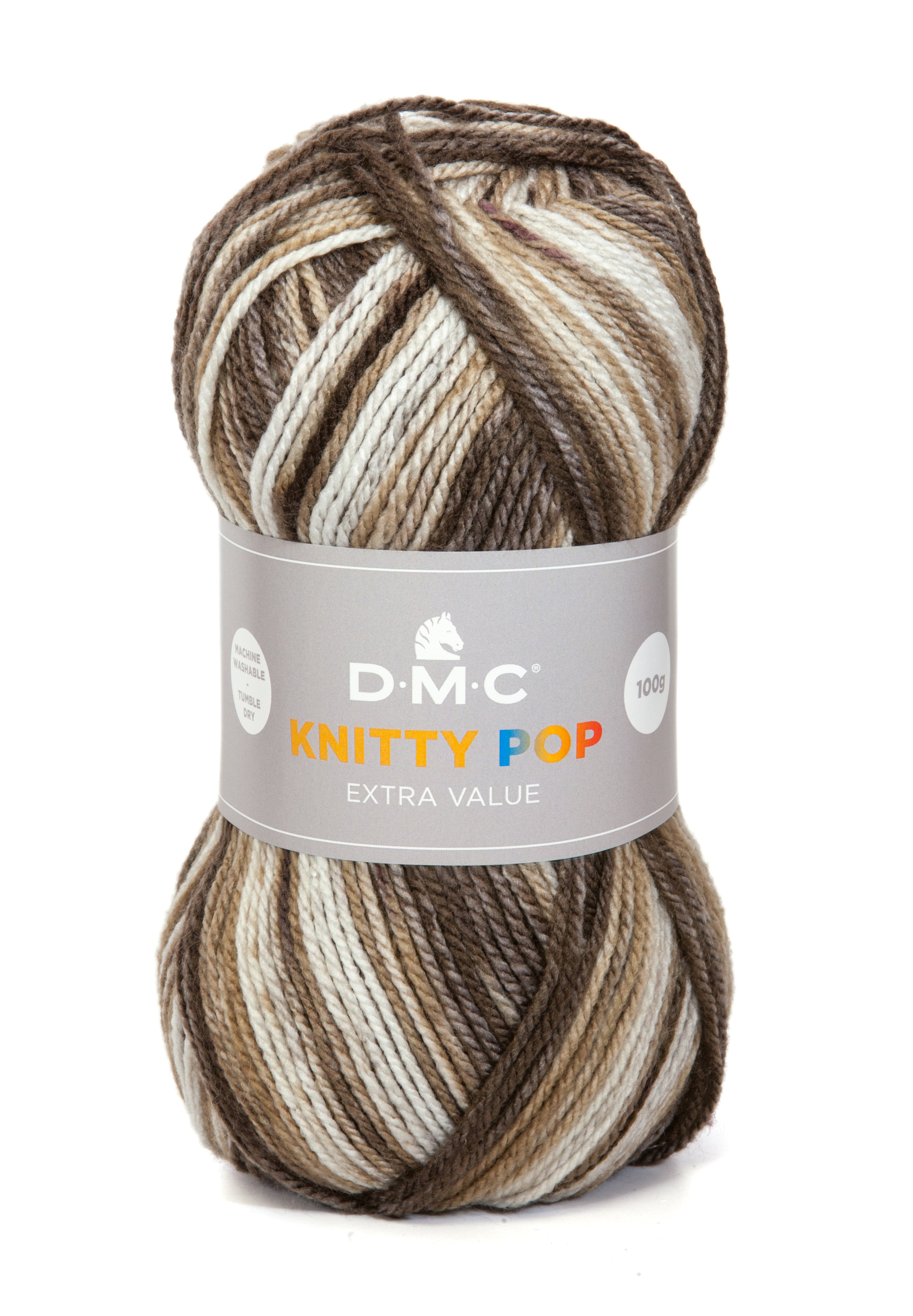 Knitty Pop - Hilo Acrílico Multicolor de Alta Calidad