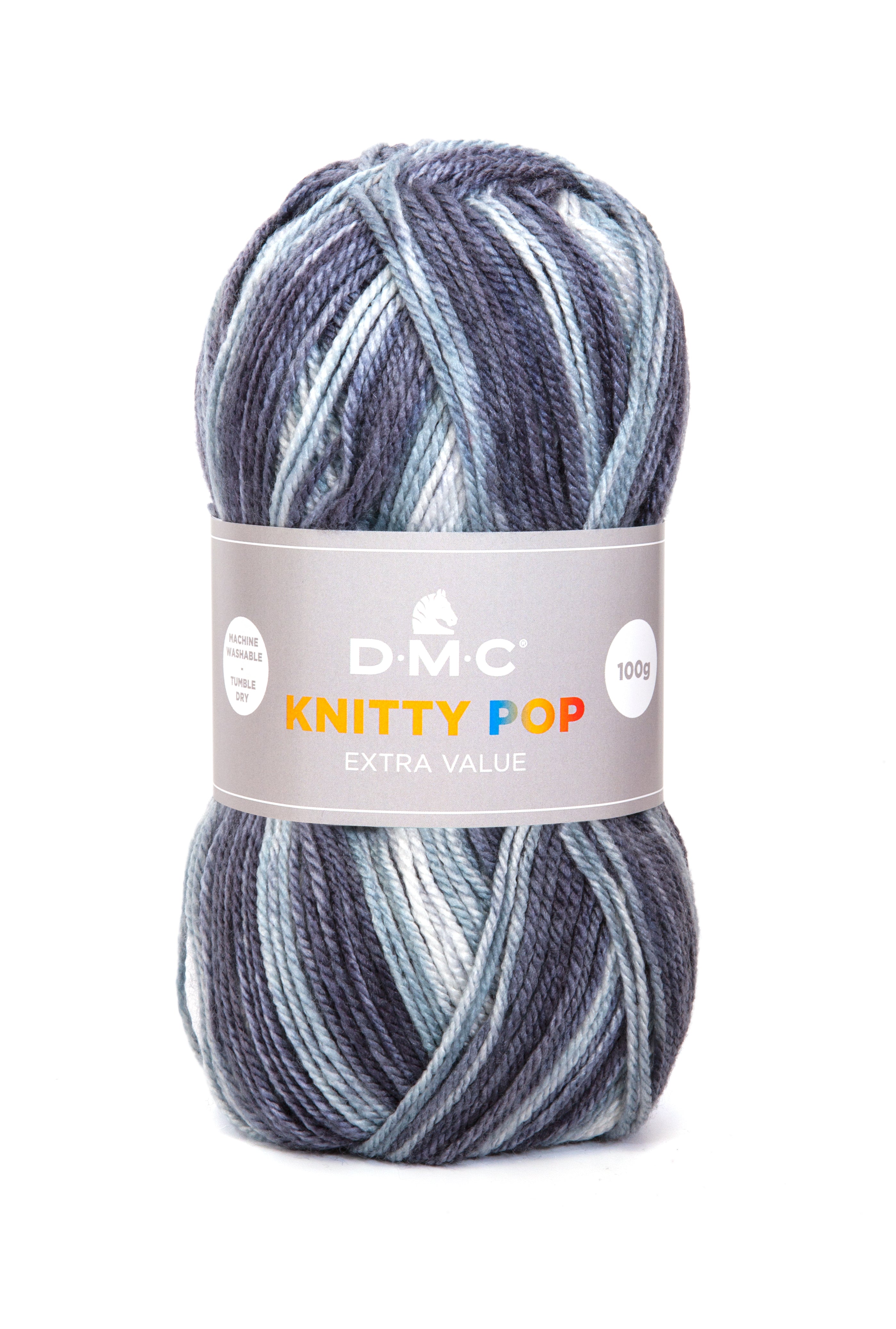 Knitty Pop - Hilo Acrílico Multicolor de Alta Calidad