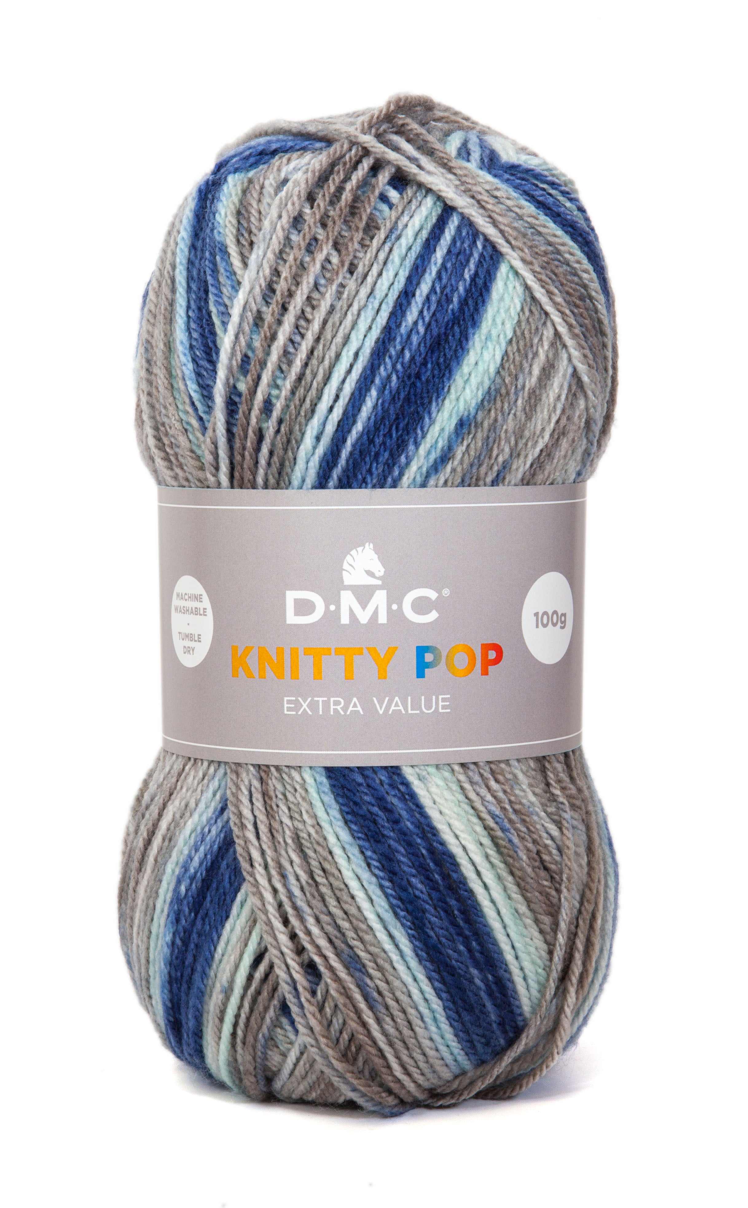 Knitty Pop - Hilo Acrílico Multicolor de Alta Calidad