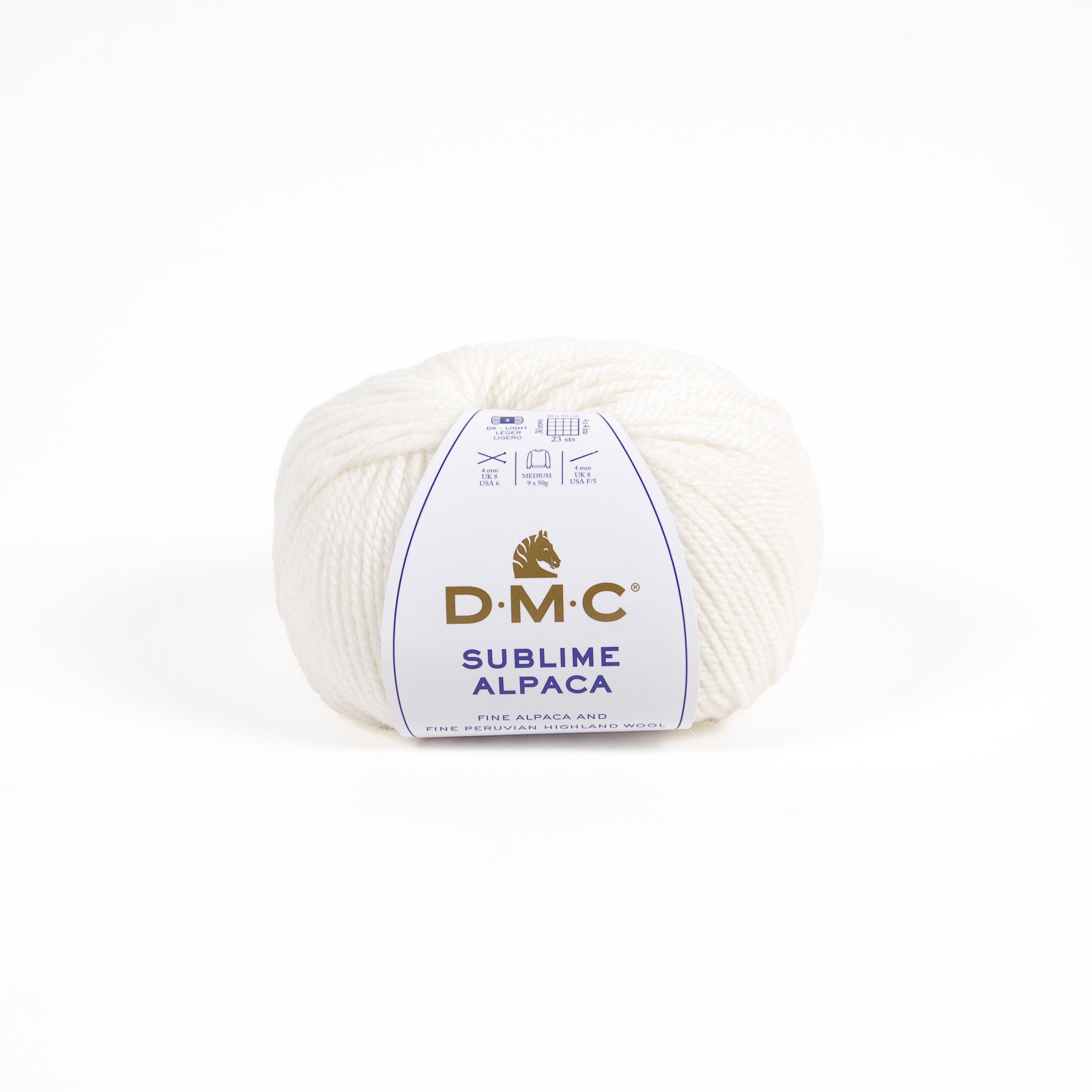 Sublime Alpaca de DMC - Hilo de Alpaca y Lana Fina para Prendas de Invierno