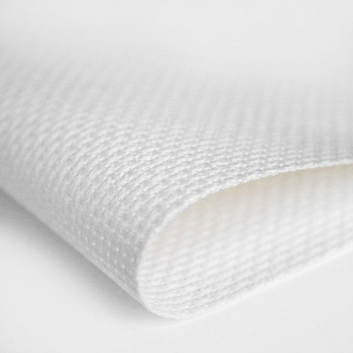 Tela Aida 14 ct. Blanco Puro de ZWEIGART 3424/100 - 150 cm: Base Impecable para tus Proyectos de Bordado