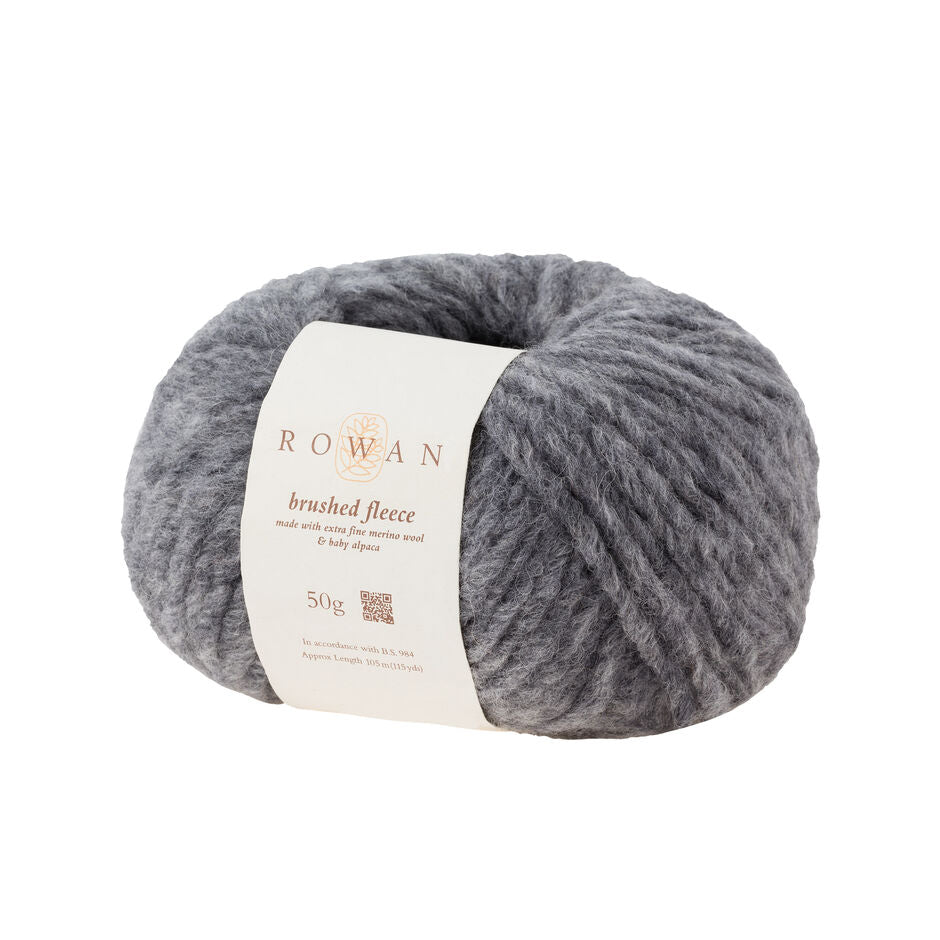 Rowan Brushed Fleece - Lana gruesa ligera y cálida con alpaca