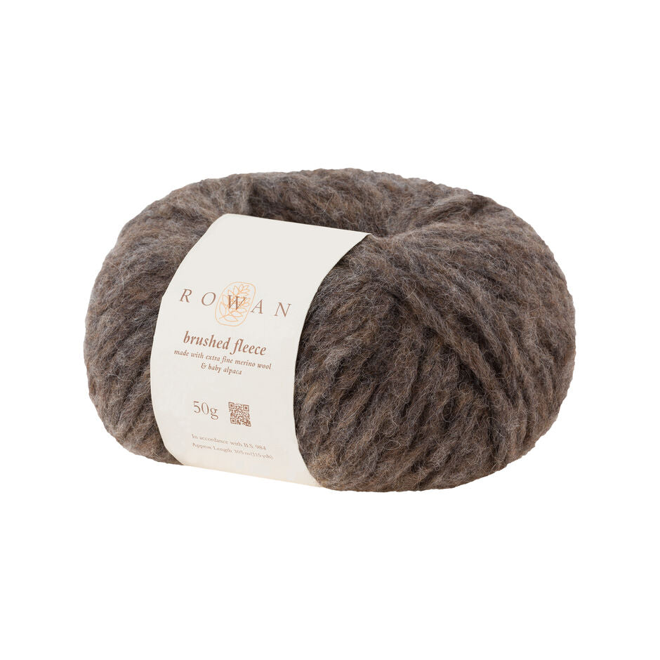 Rowan Brushed Fleece - Lana gruesa ligera y cálida con alpaca