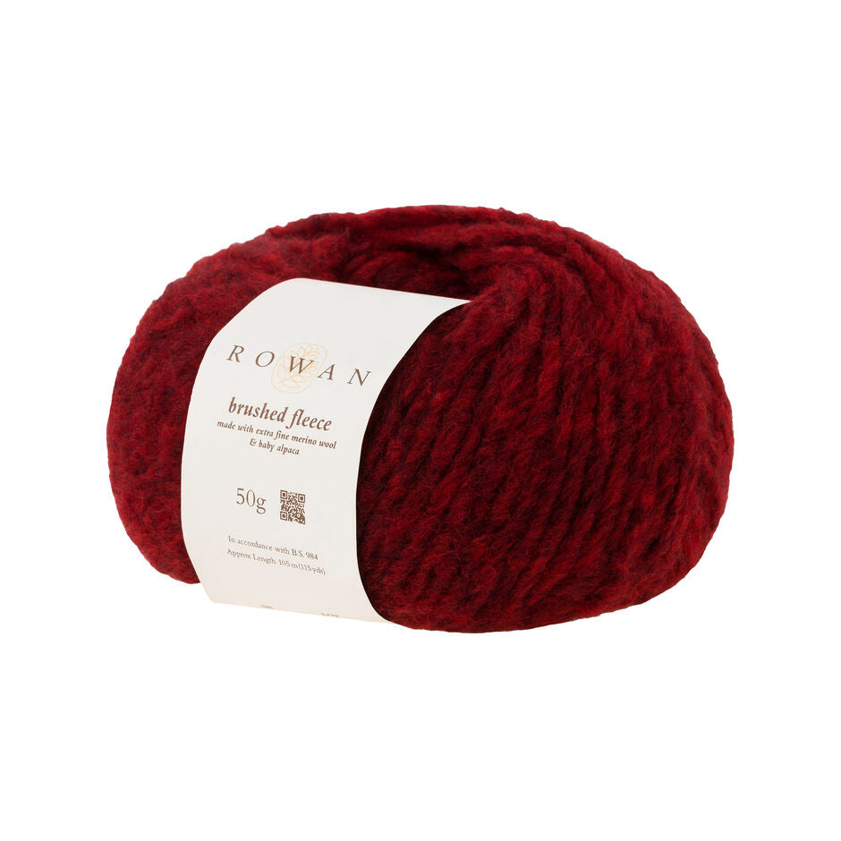 Rowan Brushed Fleece - Lana gruesa ligera y cálida con alpaca