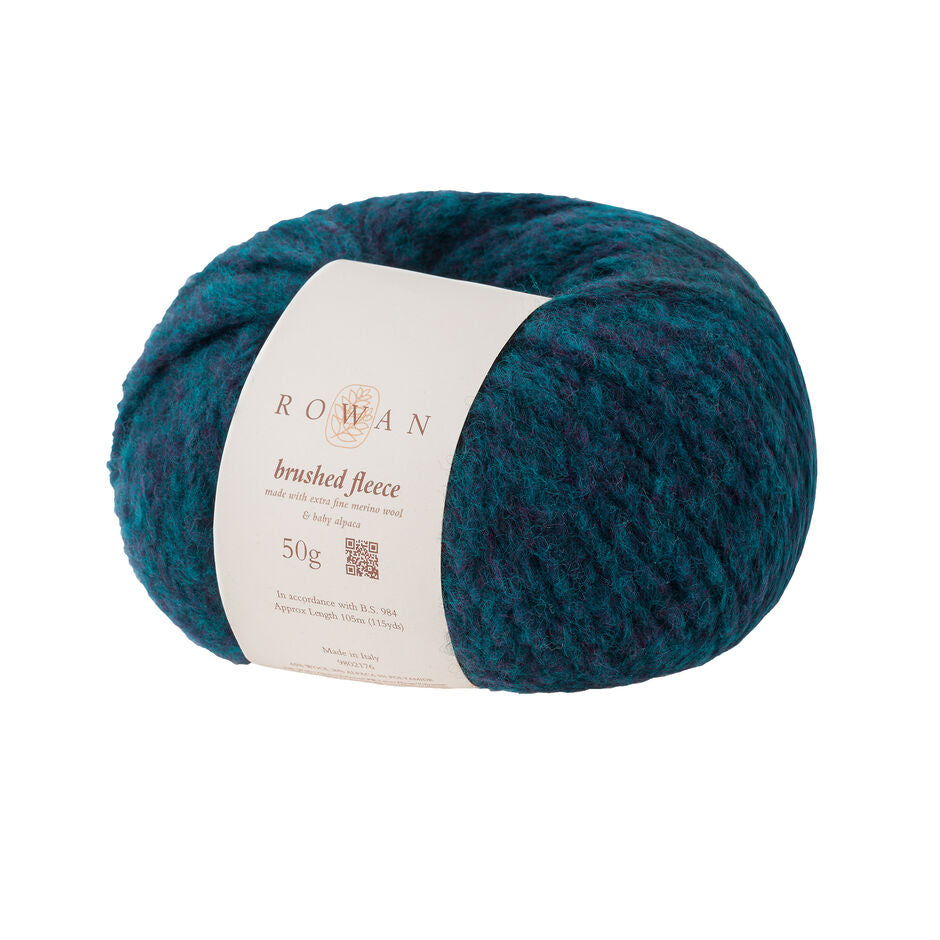 Rowan Brushed Fleece - Lana gruesa ligera y cálida con alpaca