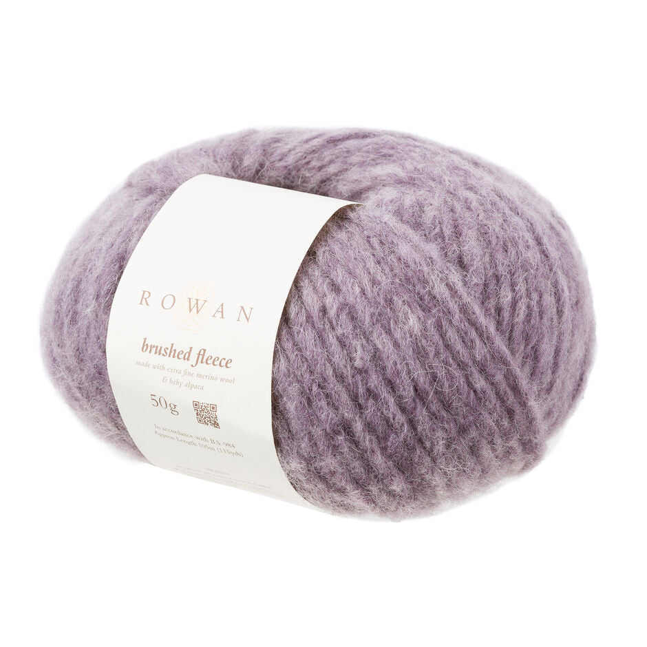 Rowan Brushed Fleece - Lana gruesa ligera y cálida con alpaca