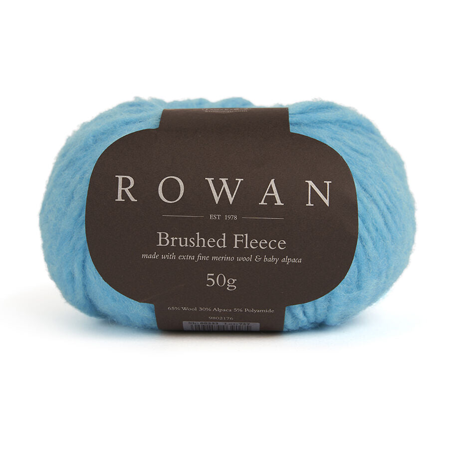 Rowan Brushed Fleece - Lana gruesa ligera y cálida con alpaca