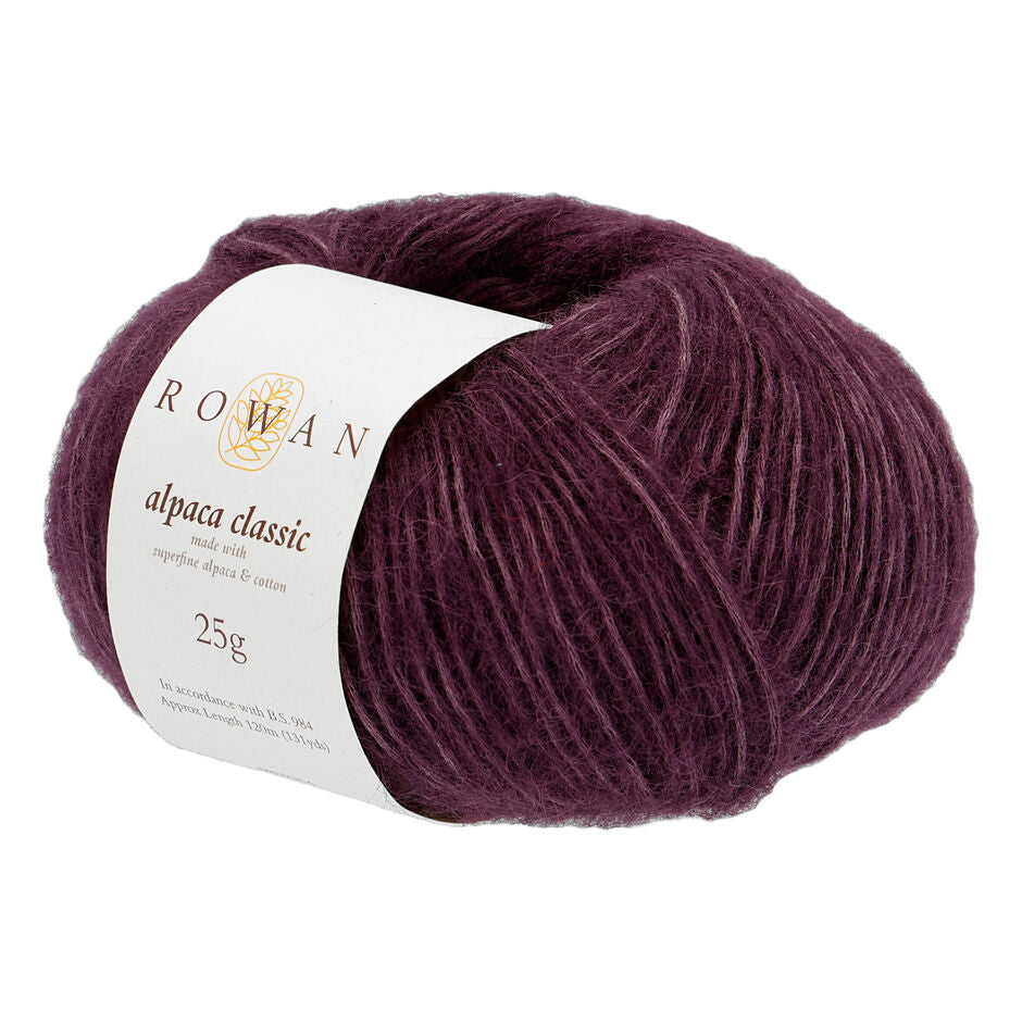 Rowan Alpaca Classic - Hilo ligero de alpaca y algodón para prendas cálidas y suaves