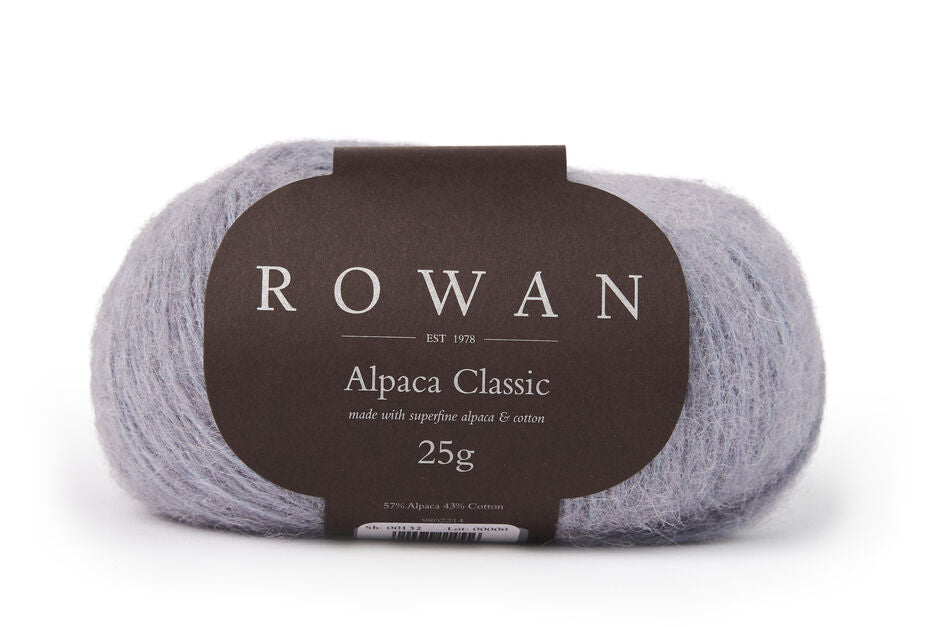 Rowan Alpaca Classic - Hilo ligero de alpaca y algodón para prendas cálidas y suaves