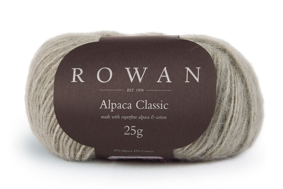Rowan Alpaca Classic - Hilo ligero de alpaca y algodón para prendas cálidas y suaves