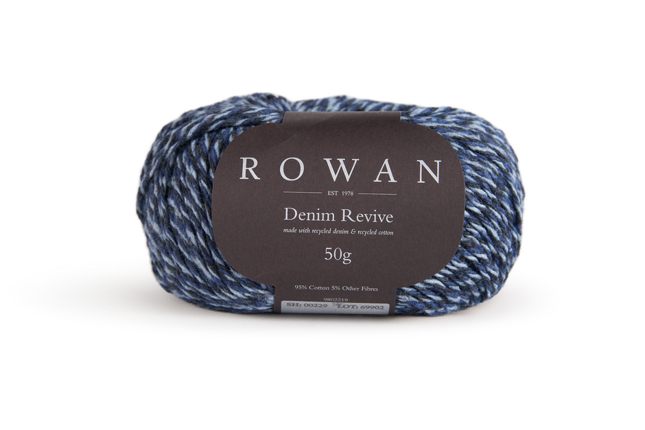 Rowan Denim Revive - Algodón Reciclado para un Tejido Sostenible y Estilizado