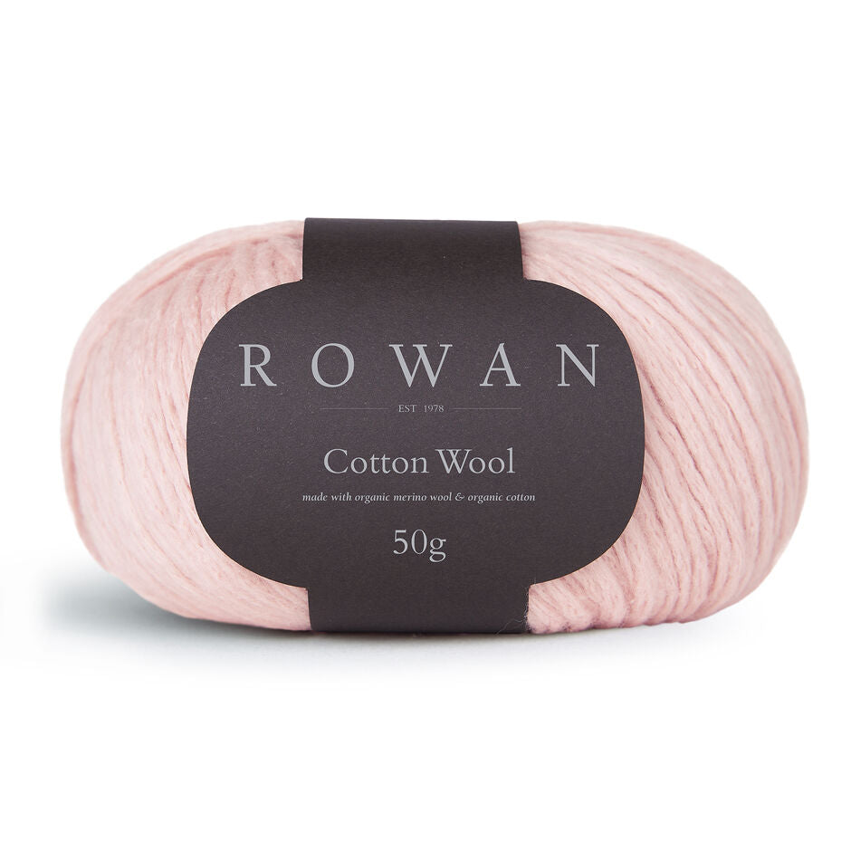 Rowan Cotton Wool - Mezcla Orgánica de Algodón y Lana para Pieles Delicadas