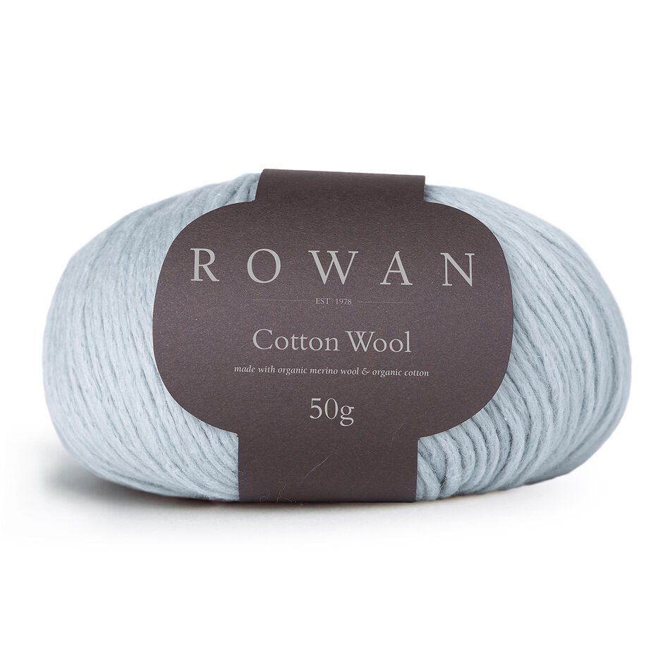 Rowan Cotton Wool - Mezcla Orgánica de Algodón y Lana para Pieles Delicadas