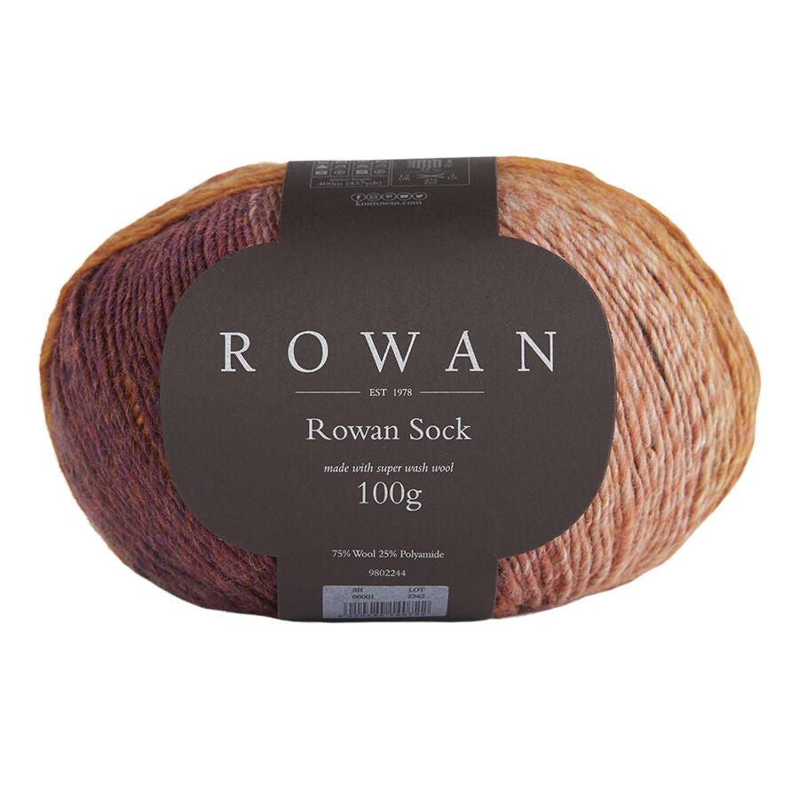 Rowan Sock - Hilo Resistente y con Estilo para Calcetines