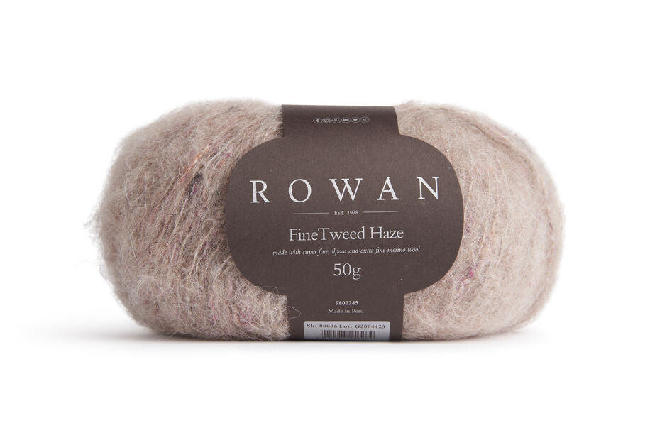 Rowan Fine Tweed Haze - Hilo Fino de Alpaca y Merino con Toque Tweed