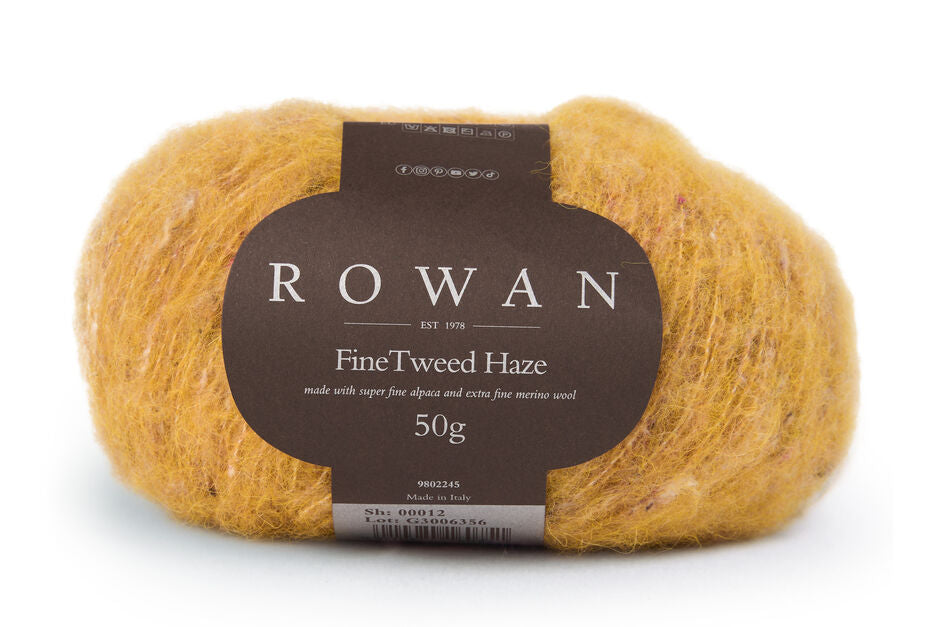 Rowan Fine Tweed Haze - Hilo Fino de Alpaca y Merino con Toque Tweed