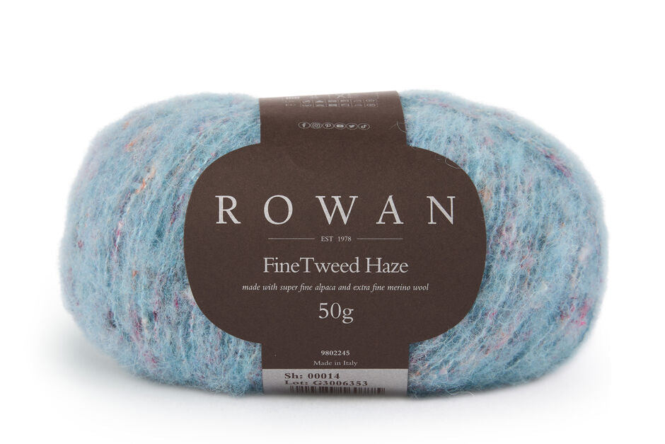 Rowan Fine Tweed Haze - Hilo Fino de Alpaca y Merino con Toque Tweed