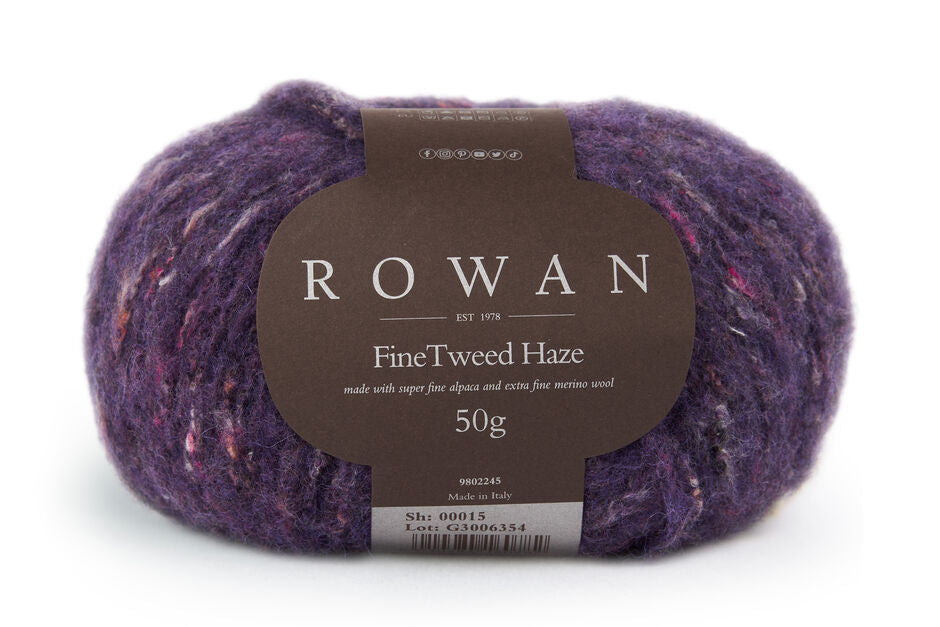 Rowan Fine Tweed Haze - Hilo Fino de Alpaca y Merino con Toque Tweed