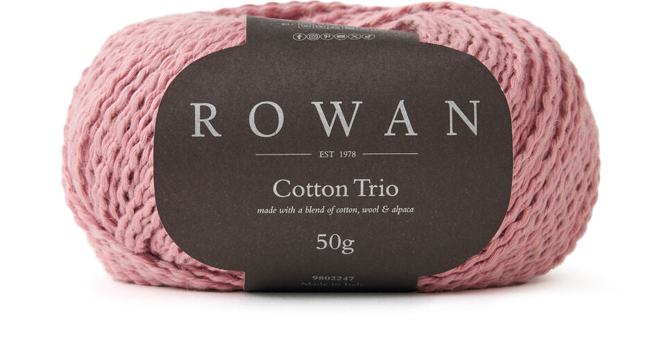 Rowan Cotton Trio - Mezcla Ligera de Algodón, Lana y Alpaca