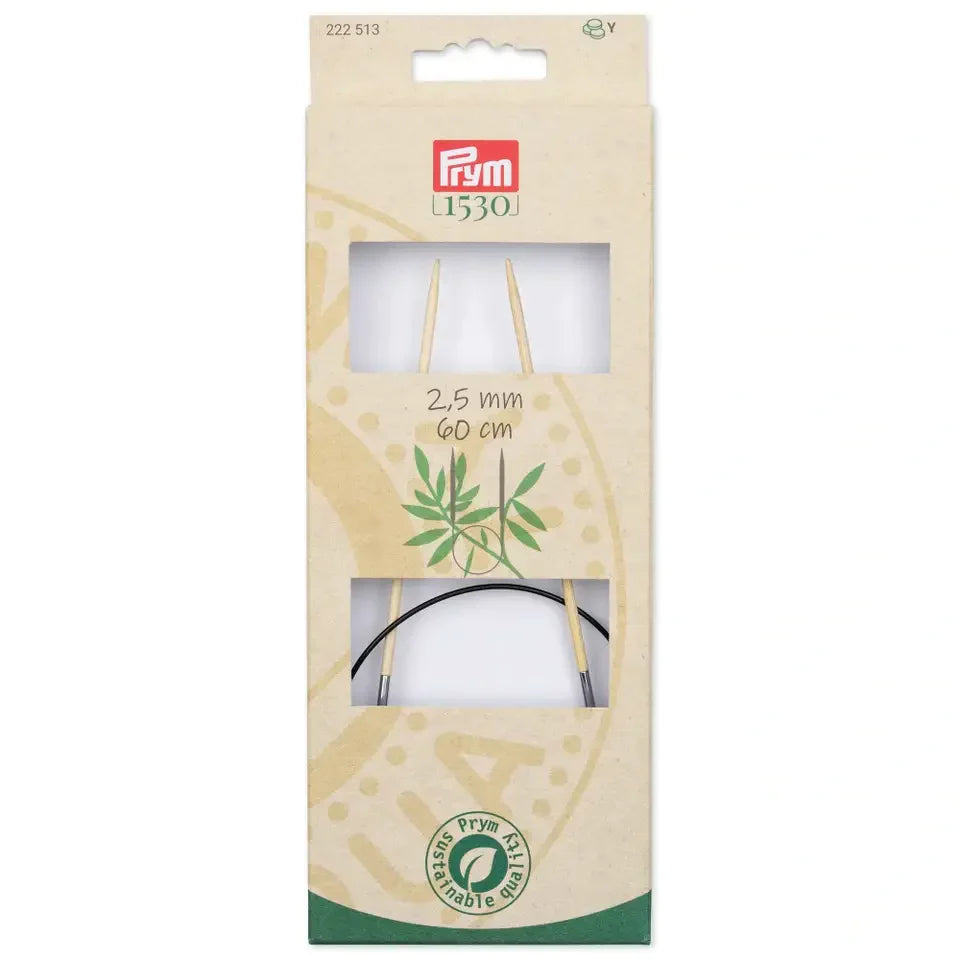 Prym 1530 Bamboo Circular Knitting Needles - Quality, Comfort and Sustainability