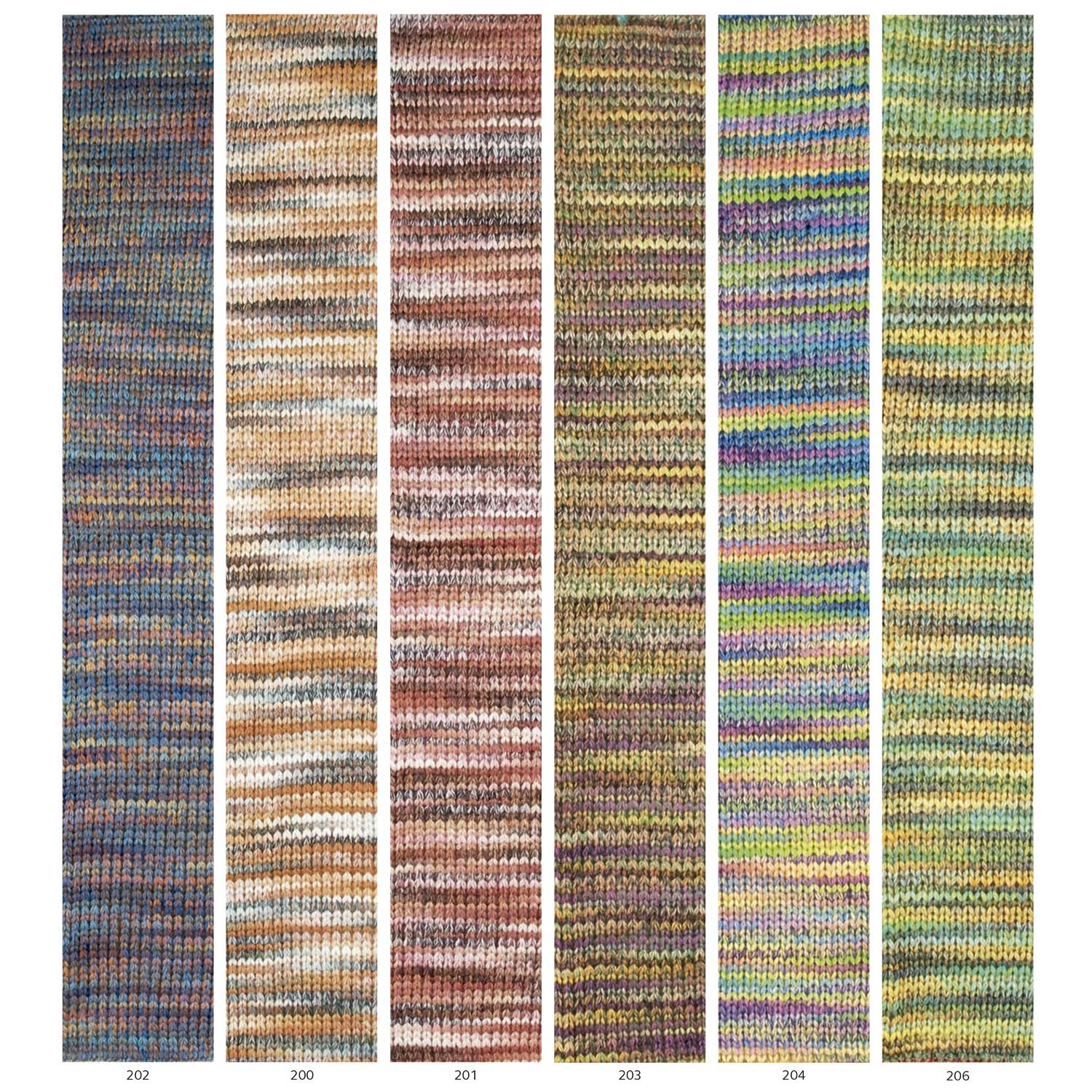 Katia Bonsai – Hilo de Cadeneta Multicolor con Suavidad Natural