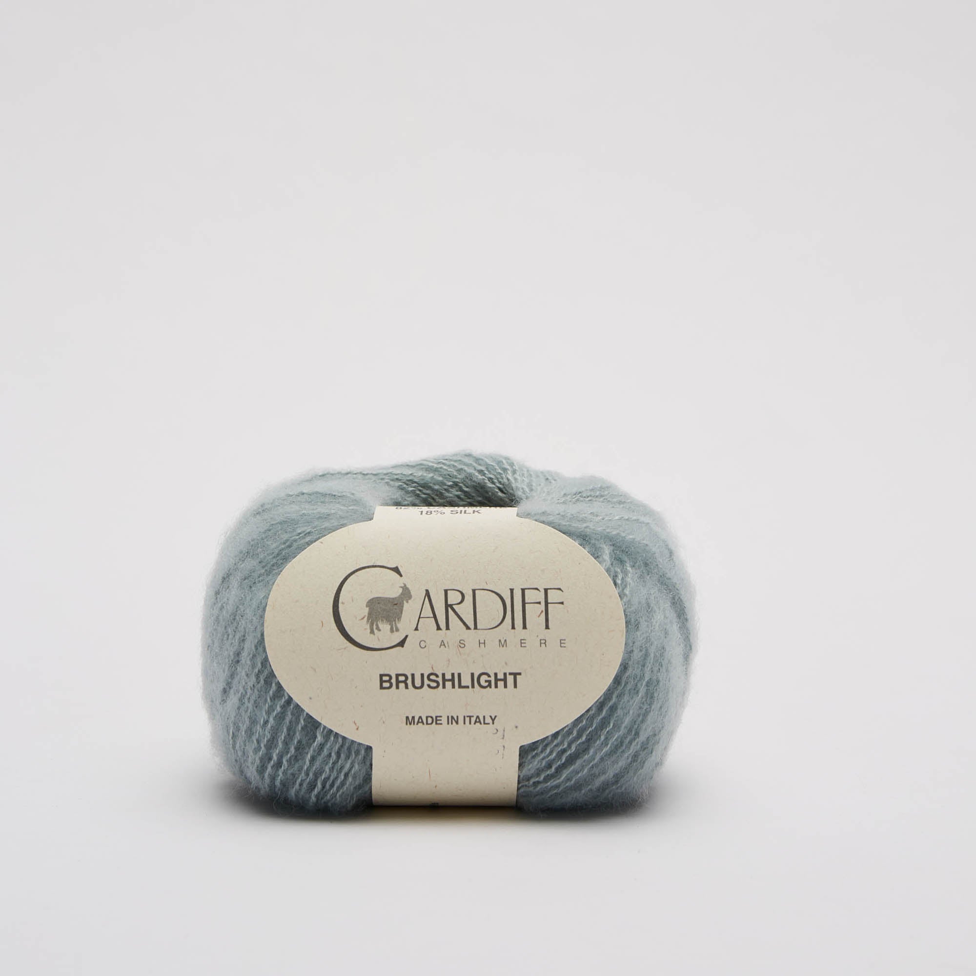 Cardiff Brushlight – Lana de Cachemira y Seda Cepillada DK (25 g / 138 m)