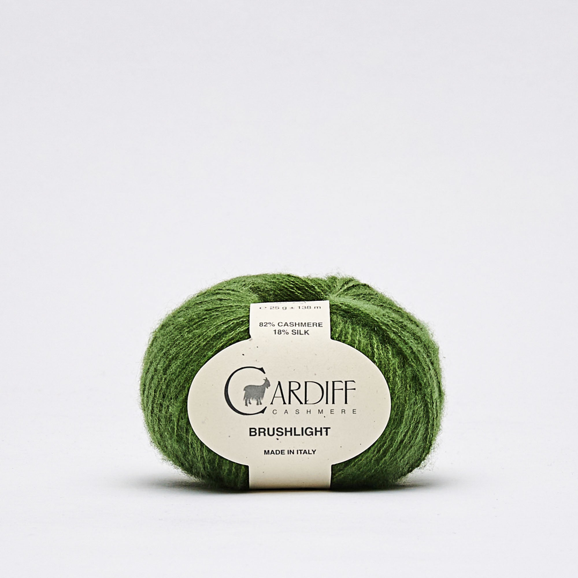 Cardiff Brushlight – Lana de Cachemira y Seda Cepillada DK (25 g / 138 m)