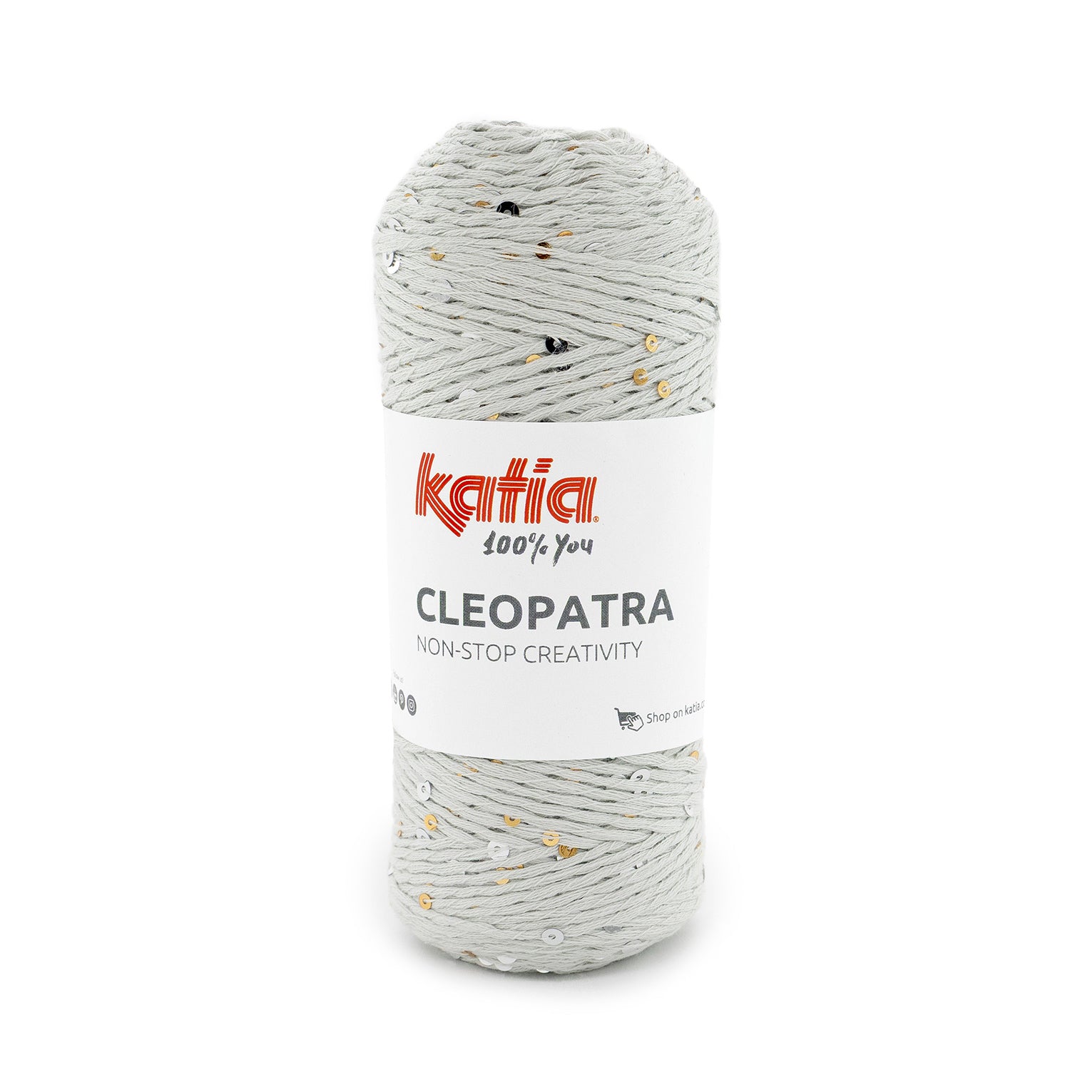 Cleopatra von Katia – Baumwolle mit Pailletten, 100 g